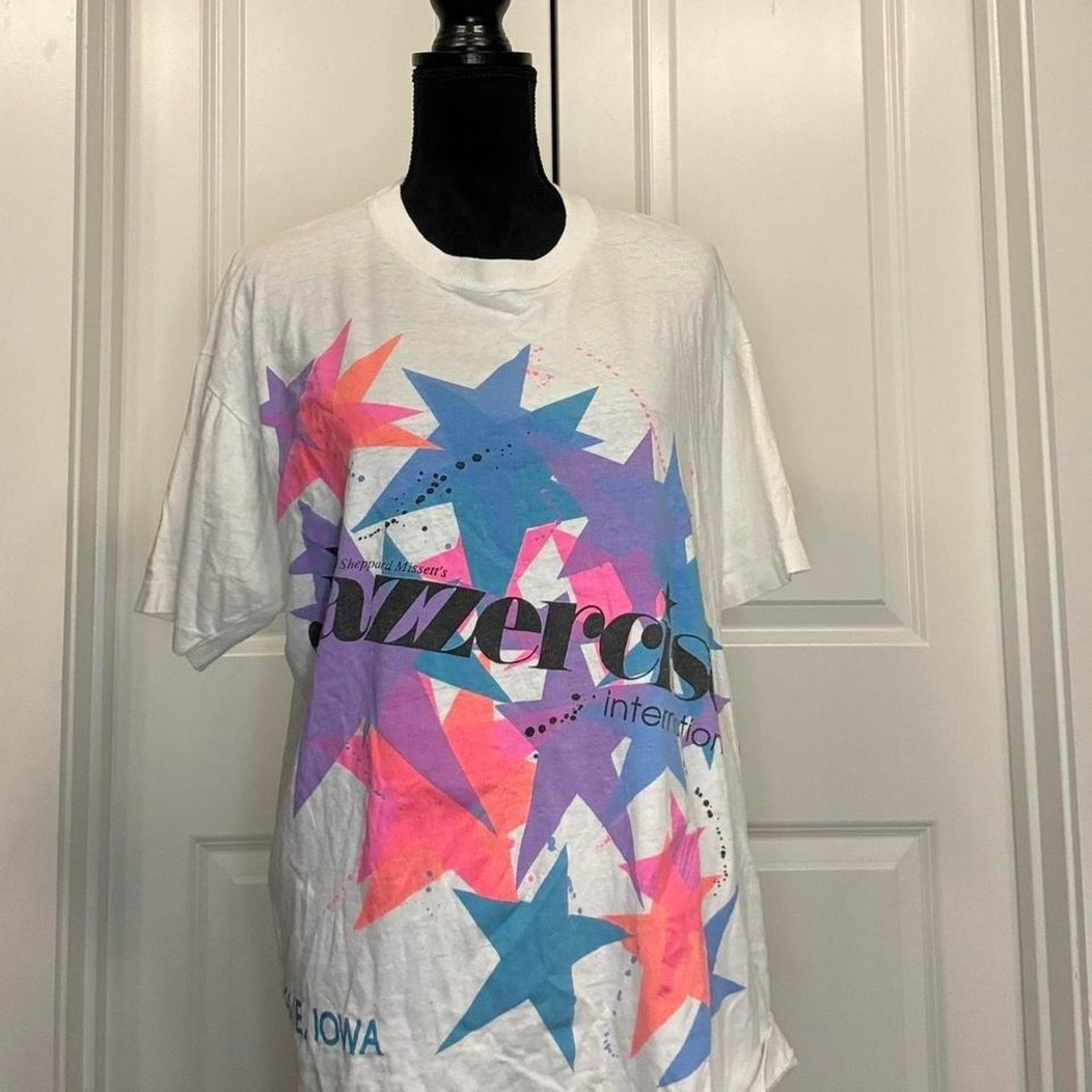 Vintage 90s Jazzercise Graphic Tee Sheppard Missett XL USA